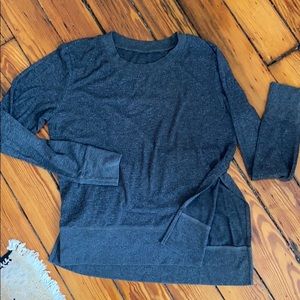 Charcoal Gray Alo Yoga Sweatshirt